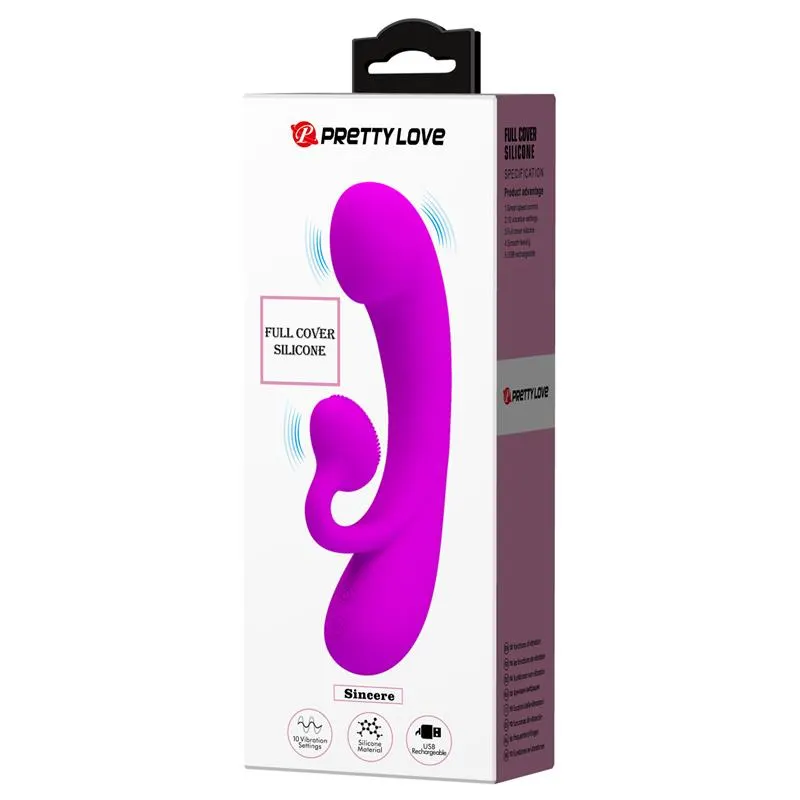 Sincere Vibrador Full Cover · PRETTYLOVE · Vibradores — Foto 8