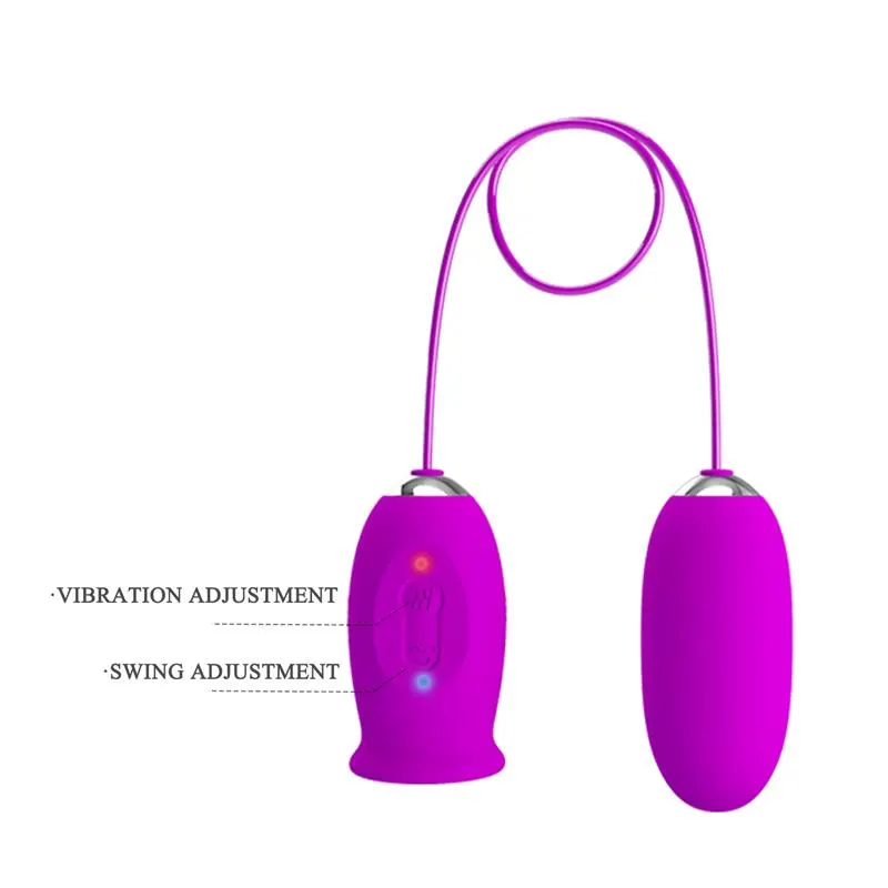 Daisy Huevo Vibrador y Estimulador con Lengua · PRETTYLOVE · Huevos y Balas Vibradoras — Foto 5