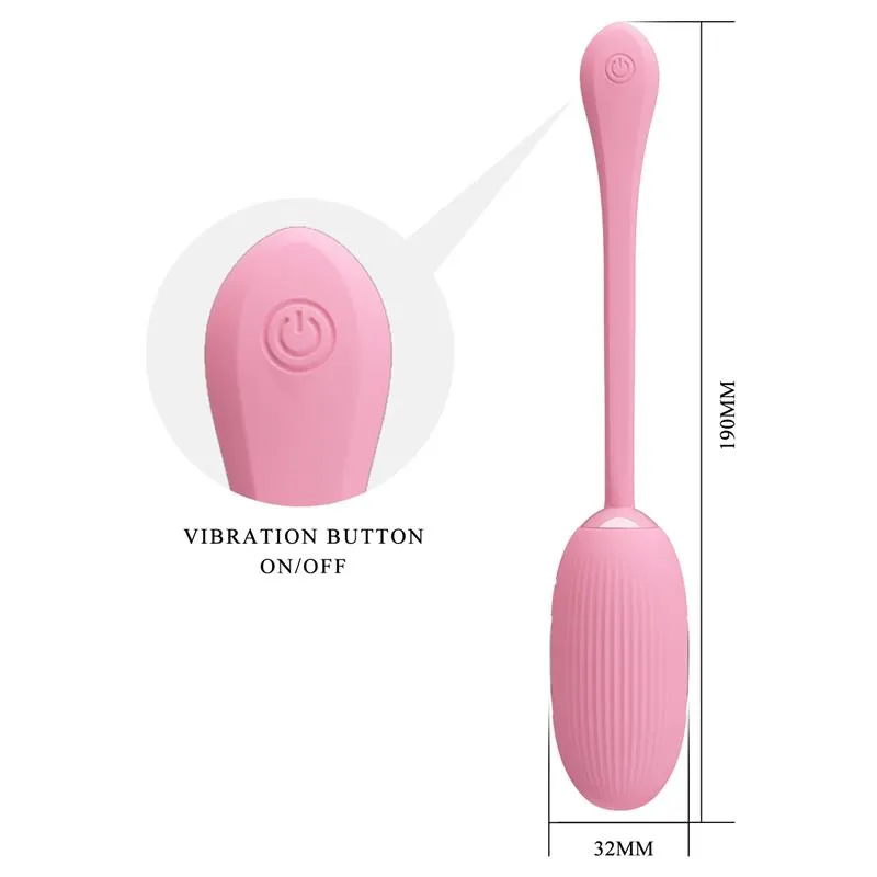 Doreen Huevo Vibrador con Electro Shock y APP · PRETTYLOVE · Huevos y Balas Vibradoras — Foto 17