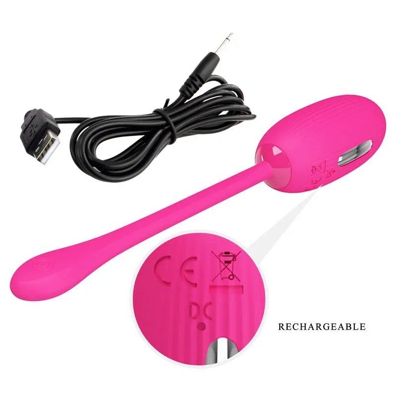Doreen Huevo Vibrador con Electro Shock y App · PRETTYLOVE · Huevos y Balas Vibradoras — Foto 16