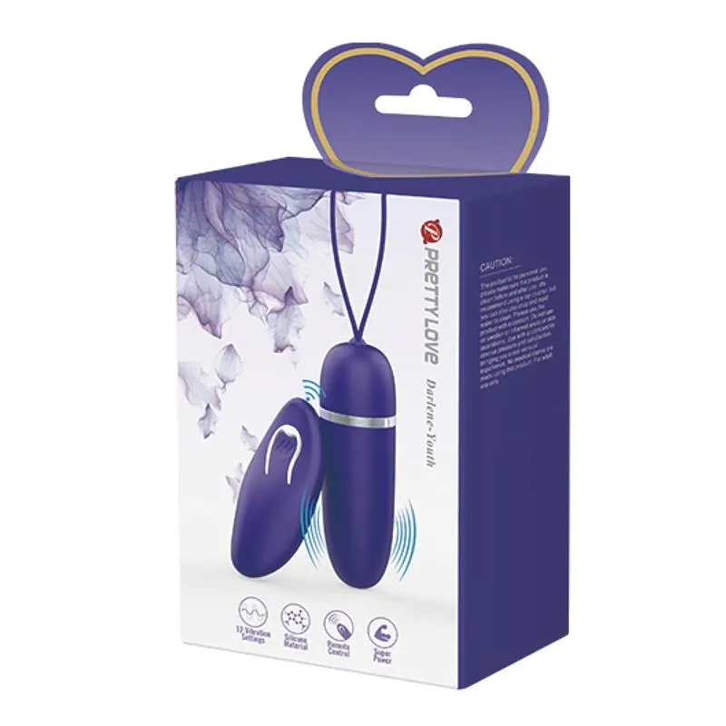Darlene Youth Huevo Vibrador con Control Remoto · PRETTYLOVE · Huevos y Balas Vibradoras — Foto 9