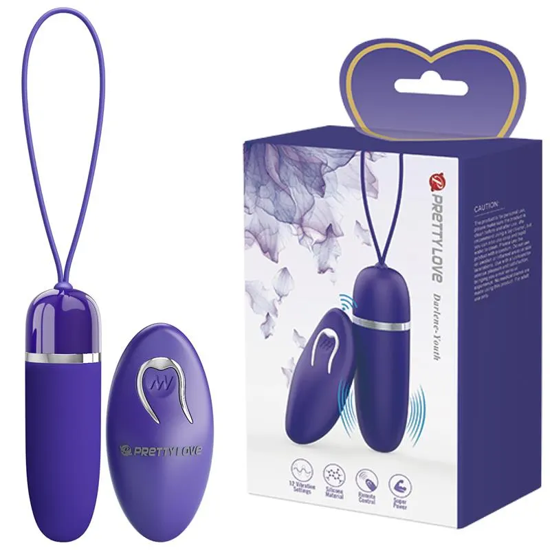 Darlene Youth Huevo Vibrador con Control Remoto · PRETTYLOVE · Huevos y Balas Vibradoras