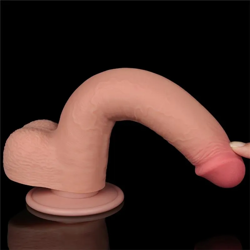 Dildo Dual Density Piel Deslizante Retractil 9 · LOVETOY · Dildos — photo 4