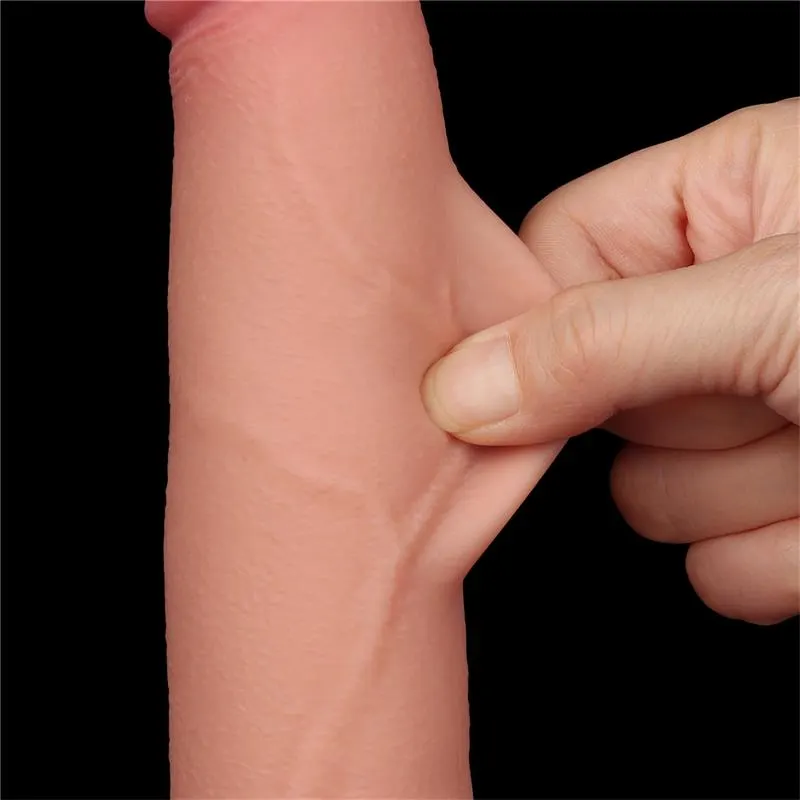 Dildo Dual Density Piel Deslizante Retractil 8.5 · LOVETOY · Dildos — Foto 5