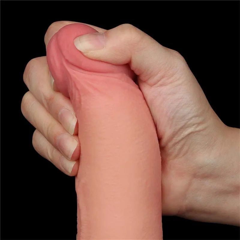 Dildo Dual Density Piel Deslizante Retractil 8.5 · LOVETOY · Dildos — Foto 6