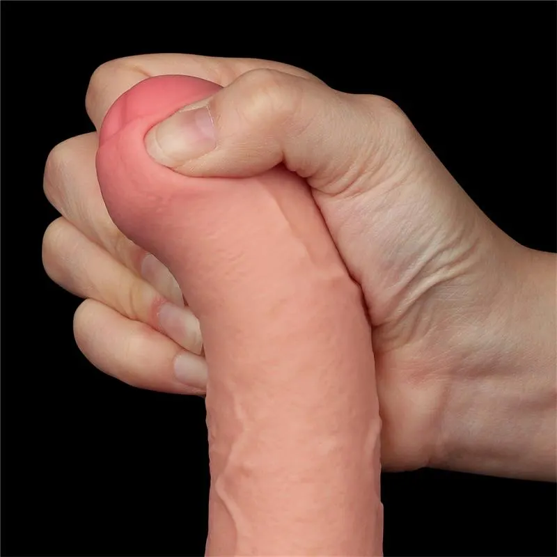 Dildo Dual Layer Piel Deslizante Retractil 8 · LOVETOY · LOVETOY · Dildos — Foto 7