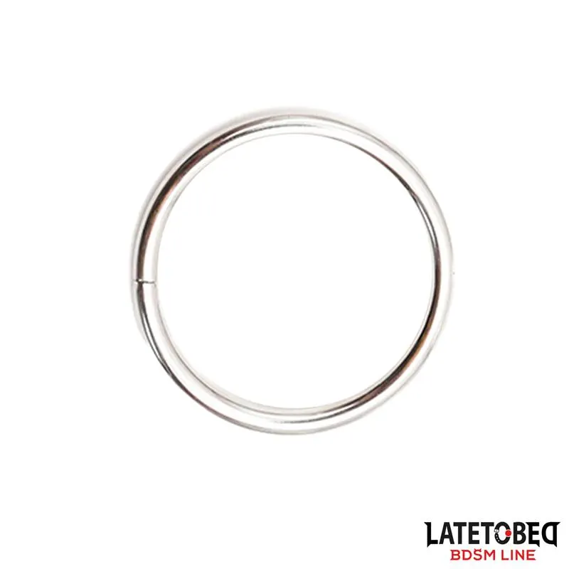 Anillo de Metal Diám. int. 4 cm Diám. ext. 4.8 cm · LATETOBED BDSM LINE · Anillos para el Pene