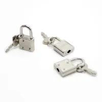 Candado y Llaves Plateado · LATETOBED BDSM LINE · Accesorios y Sets