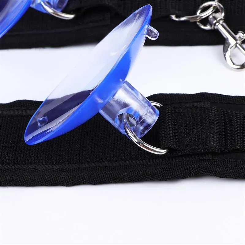 Esposas para Tobillos Ajustables con Ventosa · LATETOBED BDSM LINE · Esposas y Ataduras — Foto 3