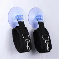 Esposas para Tobillos Ajustables con Ventosa · LATETOBED BDSM LINE · Esposas y Ataduras