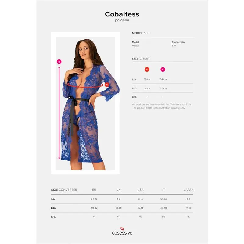 Cobaltess Kimono · S/M · OBSESSIVE · Conjuntos y Bodies — photo 5