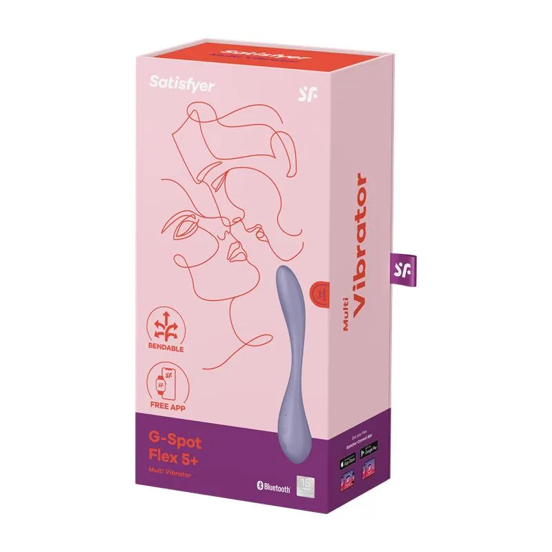 G-Spot Flex 5+ Multi Vibrador con Satisfyer Connect APP Lilac · SATISFYER · Vibradores — photo 7