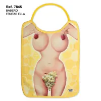 Babero Desnudo Frutas · DIVERTY SEX · Juegos y Complementos Divertidos