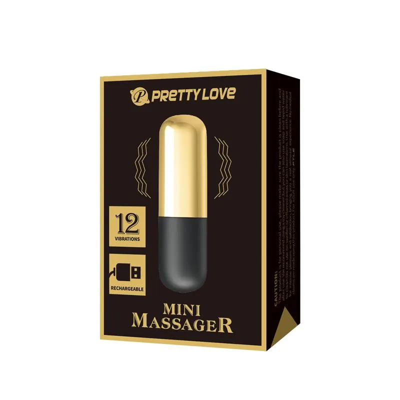 Golden Mini Masajeador · PRETTYLOVE · Estimuladores de Clítoris — Foto 9