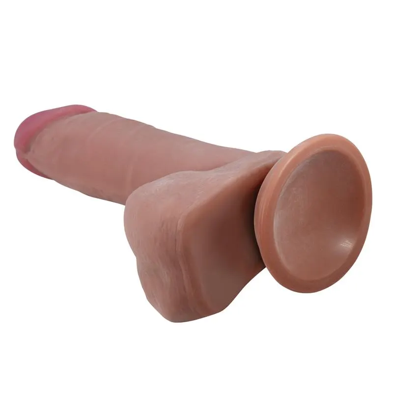 Dildo con Piel Deslizante Retractil 20.5 cm · BAILE · Dildos — photo 5