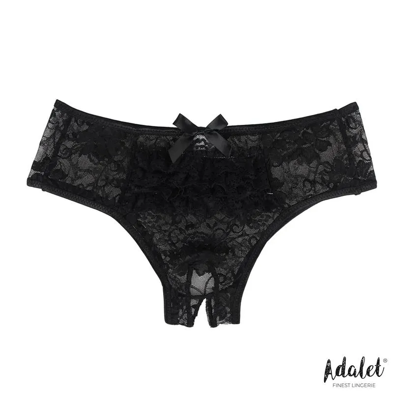 Camila Braguitas Abiertas con Encaje Floral · S/M · ADALET LINGERIE · Tangas y Braguitas — Foto 3