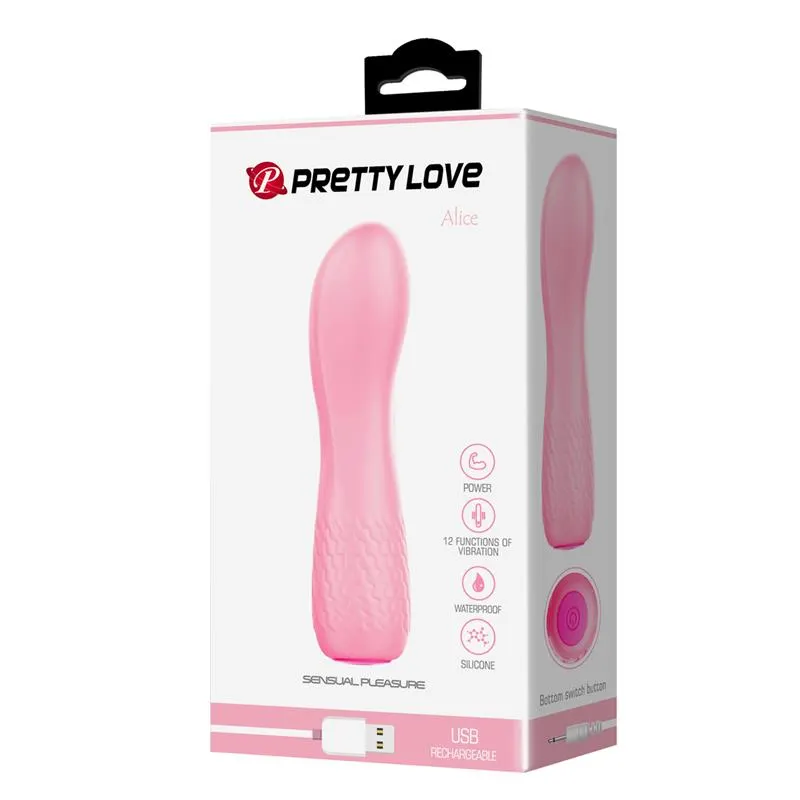 Alice Vibrador 12 funciones Rosa Claro · PRETTYLOVE · Vibradores — photo 9