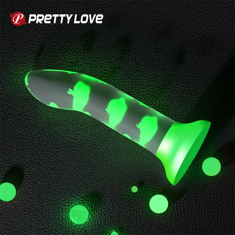 Dildo que Brilla en la Oscuridad Romantic Rendezvous · PRETTYLOVE · Dildos — Foto 2