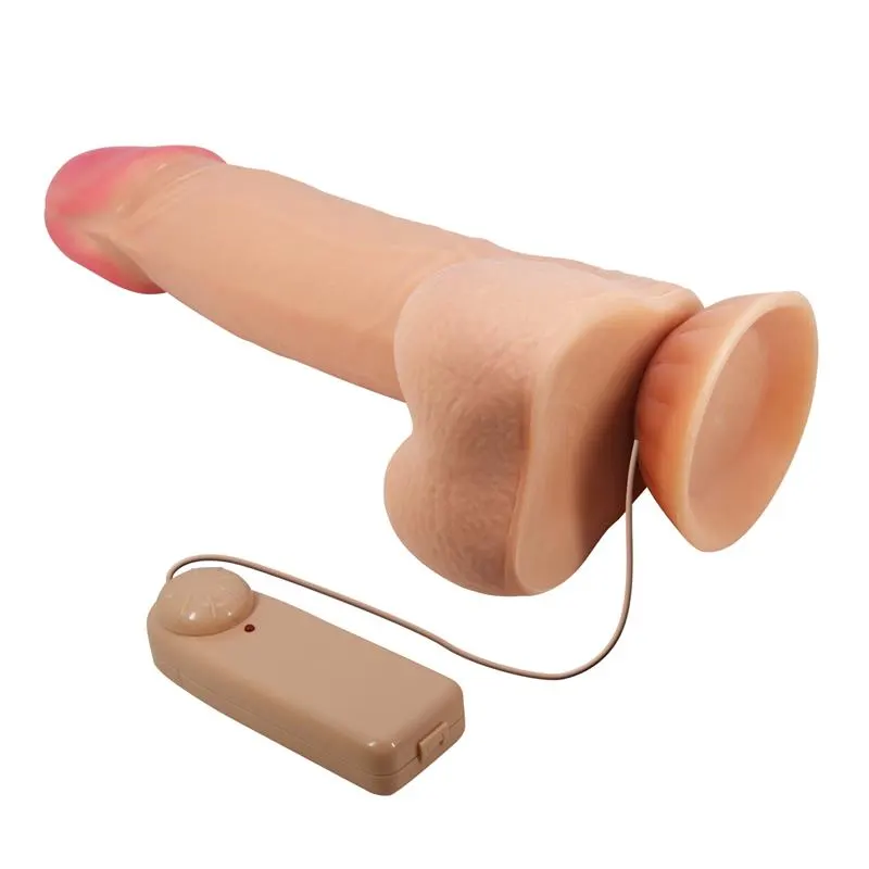 Dildo Realista Doble Densidad Piel Deslizante Retractil · BAILE · Dildos — Foto 4