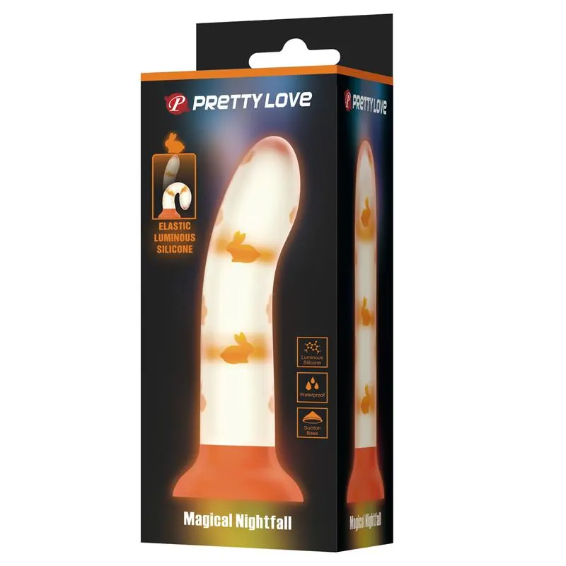 Dildo que Brilla en la Oscuridad Magical Nightfall · PRETTYLOVE · Dildos — Foto 7