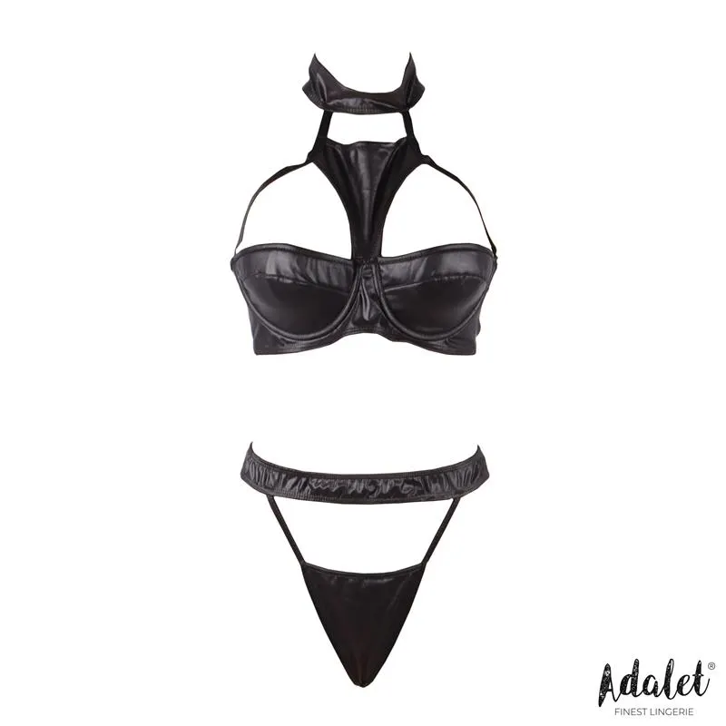 Addis Set Sujetador con Choker y Tanga Alto · S/M · ADALET LINGERIE · Conjuntos y Bodies — photo 3
