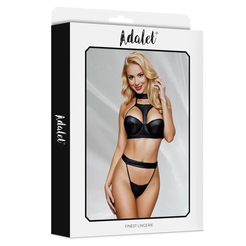 Addis Set Sujetador con Choker y Tanga Alto · S/M · ADALET LINGERIE · Conjuntos y Bodies — photo 4