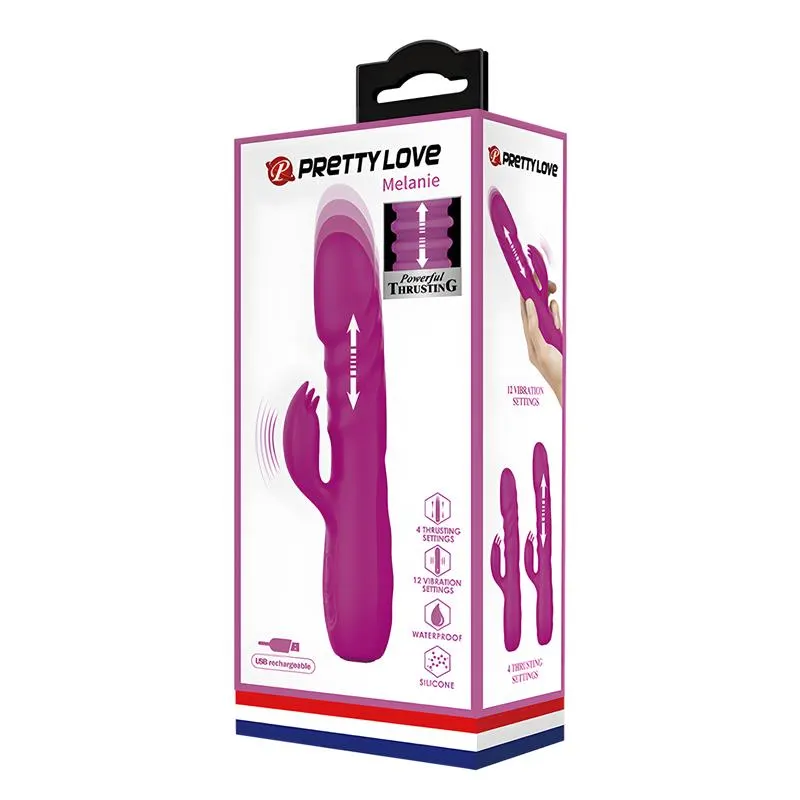 Melanie Vibrador con Thrusting y Rotación · PRETTYLOVE · Vibradores — Foto 8