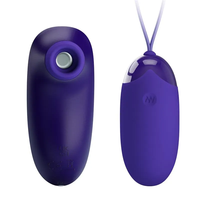 Succionador de Clítoris y Huevo Vibrador · PRETTYLOVE · Estimuladores de Clítoris — Foto 3