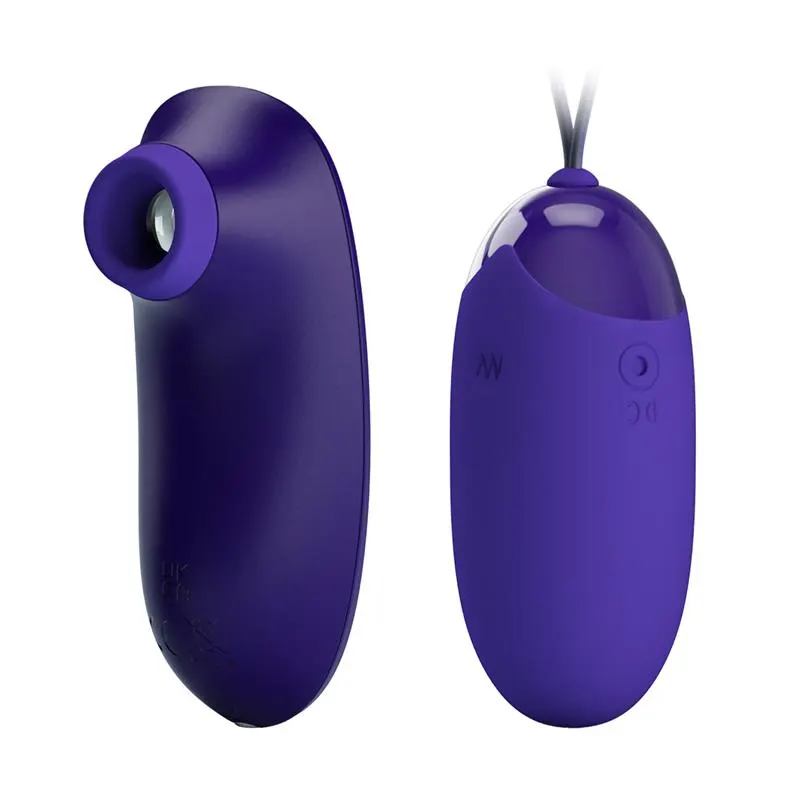 Succionador de Clítoris y Huevo Vibrador · PRETTYLOVE · Estimuladores de Clítoris