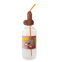 Biberón Personal Pene Mulato 500 ml · DIVERTY SEX · Juegos y Complementos Divertidos