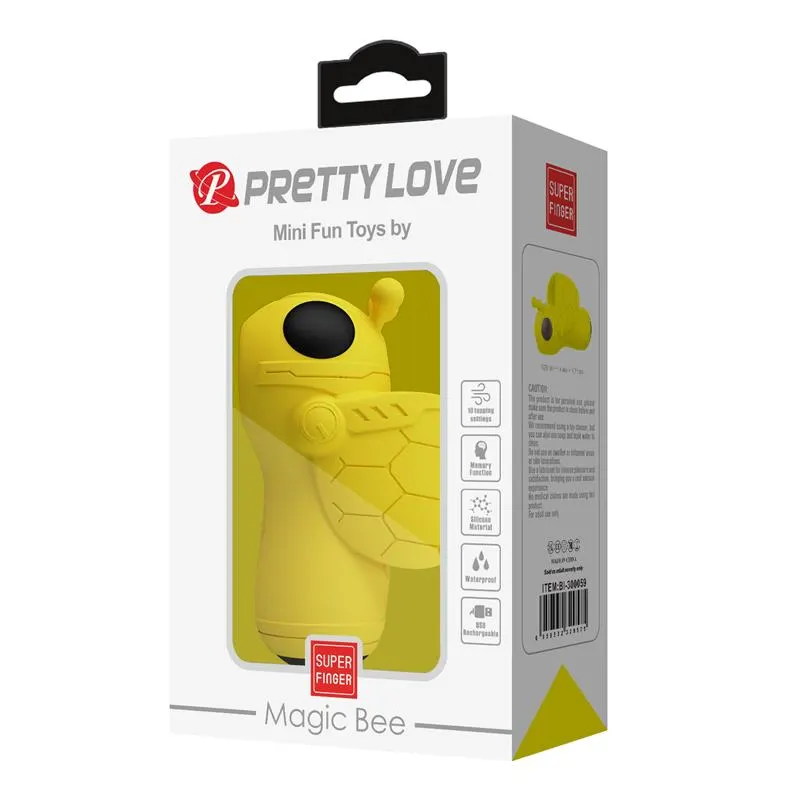 Magic Bee Estimulador para el Dedo con Golpeteo - Tapping · PRETTYLOVE · Estimuladores de Clítoris — Foto 10