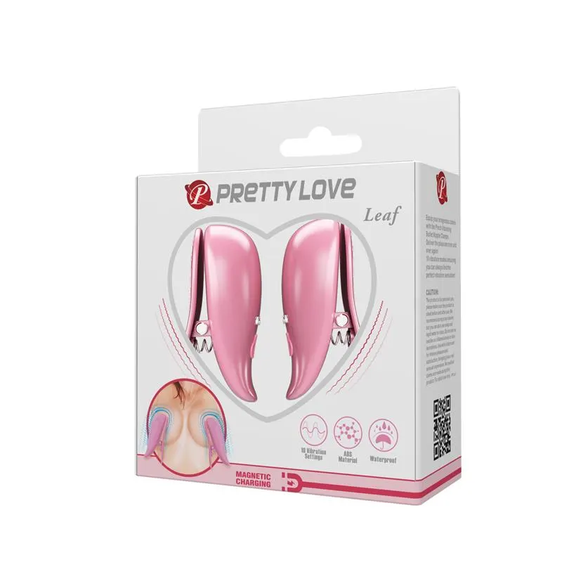 Leaf Pinzas para Pezones con Vibración · PRETTYLOVE · Pinzas y Pezoneras — photo 8
