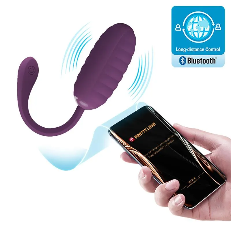 Casper Huevo Vibrador con APP · PRETTYLOVE · Huevos y Balas Vibradoras