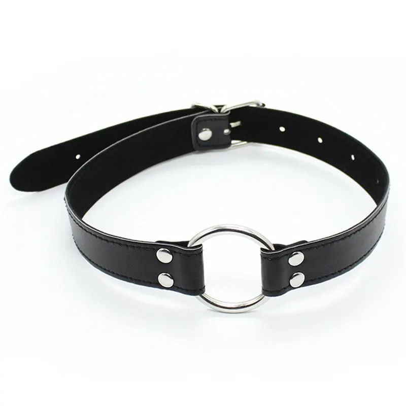 Mordaza con Aro de Metal Aro: 5 cm · LATETOBED BDSM LINE · Máscaras, Antifaces y Mordazas — Foto 2