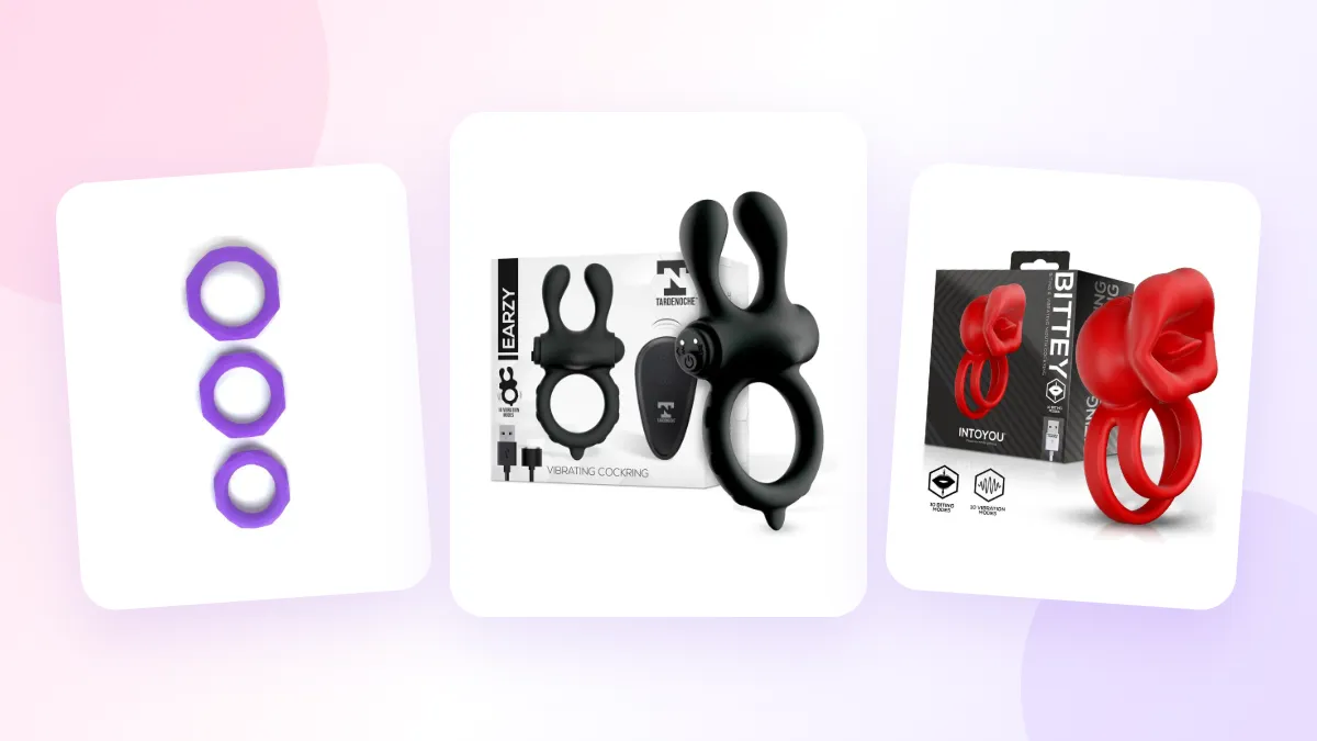 Anillos para el pene para principiantes: cómo elegir